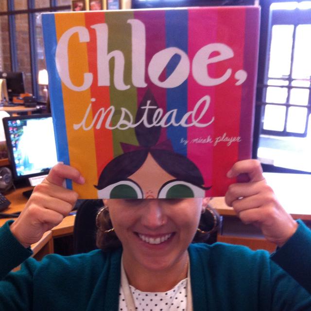 BeeCaveLibrary's tweet image. #bookfunfriday first post! #bookface featuring &quot;Chloe, Instead&quot; by @micahplayer