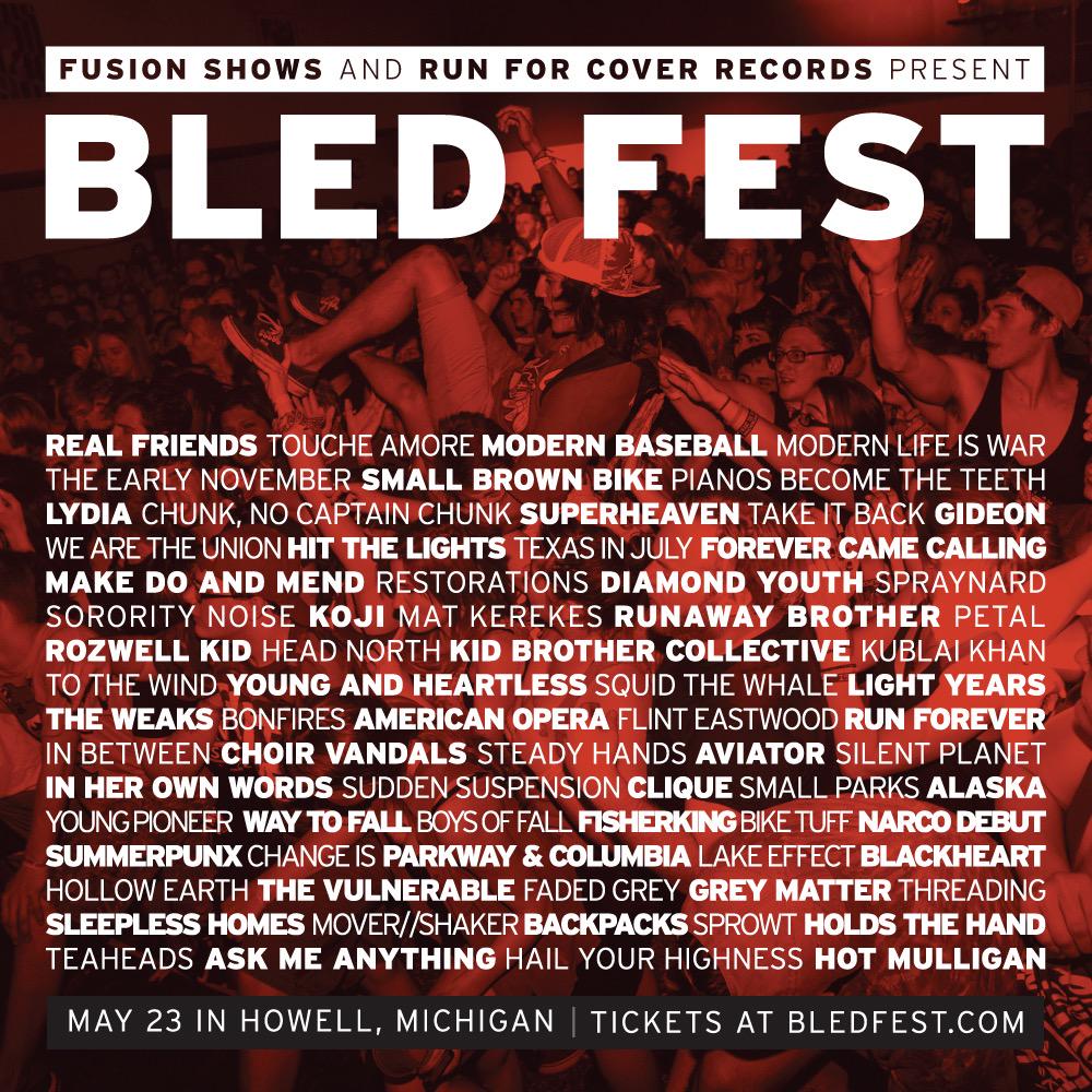 WayToFallMusic's tweet image. You guys!! We're so excited to be back at @bledfest this year! Make sure you grab tickets from us soon!