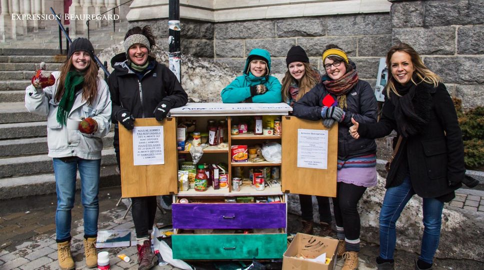recycquebec's tweet photo. Un projet étudiant pour contrer le gaspillage alimentaire prend racine à Québec! @JdeQuebec http://t.co/Y8MI1SX2ZI http://t.co/OzfFMYxTgr