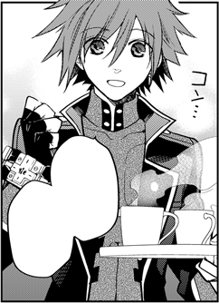 【宣伝】4月25日発売の『GOD EATER2 RAGE BURST コミックアンソロジー』に漫画描かせていただいてますーどうぞ宜しくです!フェルドマン局長にブラッドが群がるお話です http://t.co/MH7DR9bg9U 