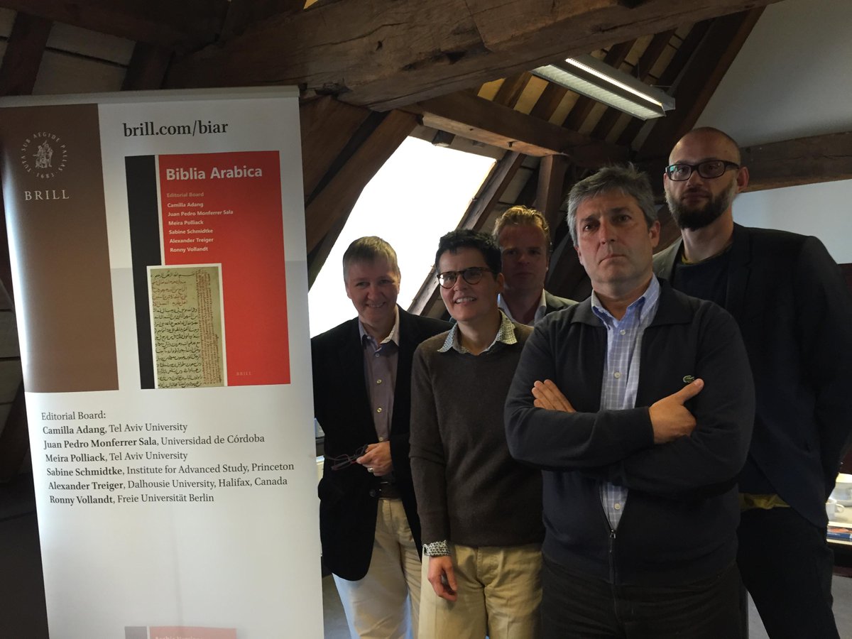 CNERU_UCO's tweet photo. 'Biblia Arabica' is available @Brill_Religious here the editorial board (among them our colleague Prof. Monferrer) http://t.co/mrSTausXNe