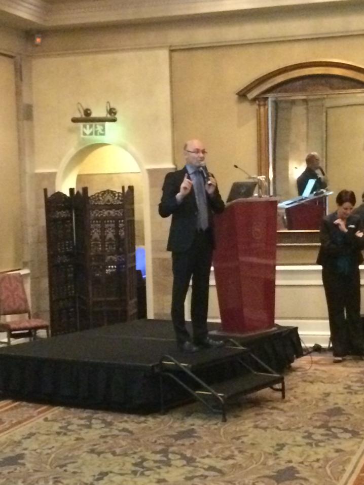 SheratonPta's tweet photo. GM @pascalfouquet64 explaining the power of #socialmedia @sanet_sheraton http://t.co/EuELLciQp4