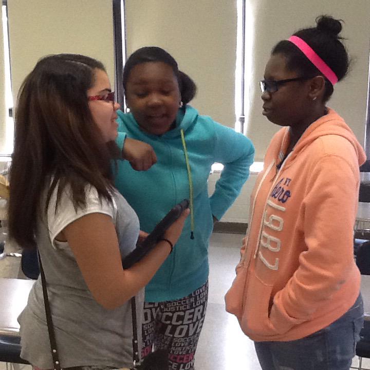 Bridging the gap between classes with @lbunnell13's math students. #D161learns #statsdontlie