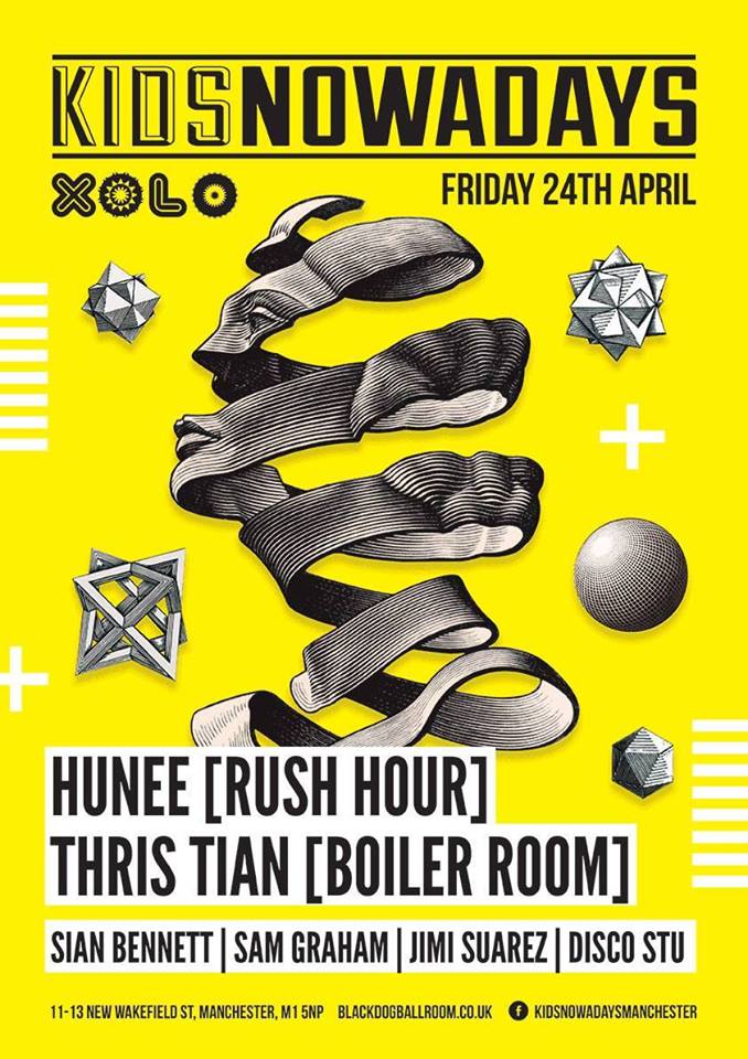 sianbennett's tweet image. Tonight at @Kids_Nowadays, playing 3-4 after Hunee