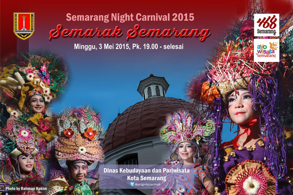 pesonaSMG's tweet photo. Ini ndaaa Rangkaian HUT Kota Semarang ke 468. Ada @SemarGreatSale , @smgnitecarnival juga lho @humaspemkotSMG http://t.co/0KI2zcndyk