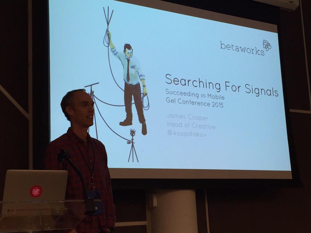 EnvisionChi's tweet photo. "Searching for signals" with @koopstakov at @betaworks http://t.co/Mya9R4J7CI