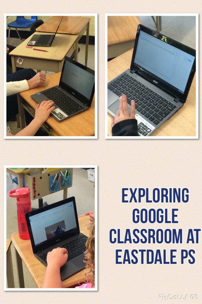 EastdaleEagles's tweet photo. Awesomeness with Google Classroom @EastdaleEagles. Tx 4 joining us @mcqueen_c #codetvdsb http://t.co/ui4DqeRwOx