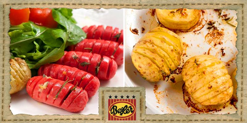 Sosis ve taze patates ile lezzetli bir hafta sonuna merhaba deyin!