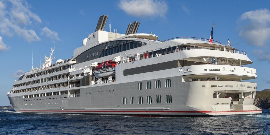 ponant_EN's tweet photo. Discover exclusively the first pictures of our new #cruise #ship Le #Lyrial ! #cruiseship #yacht #LeLyrial http://t.co/H6OeTillI1