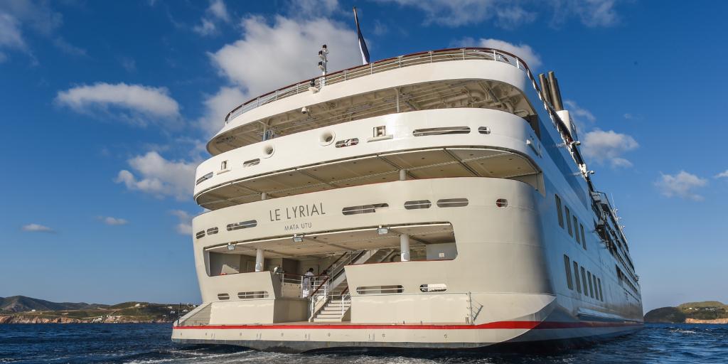 ponant_EN's tweet photo. Discover exclusively the first pictures of our new #cruise #ship Le #Lyrial ! #cruiseship #yacht #LeLyrial http://t.co/H6OeTillI1