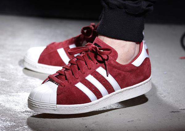 adidas superstar 80s dlx Bordeaux