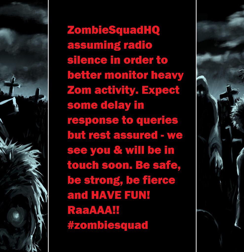 ZombieSquadHQ's tweet photo. #zombiesquad #zombieconference http://t.co/MRMpXvTTdm