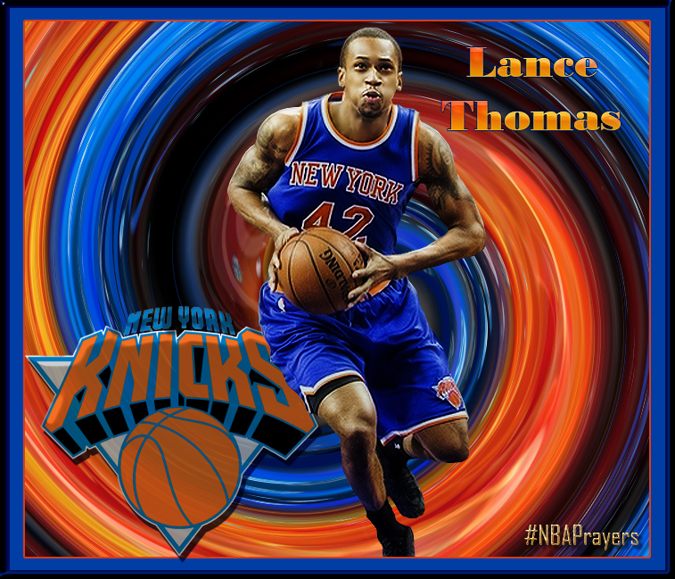 Pray for Lance Thomas ( a blessed and happy birthday. Enjoy your day Lance! 