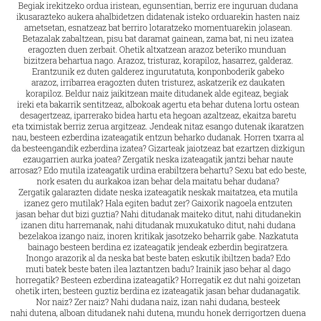 Begiak ireki orduko itxi nahi izatea