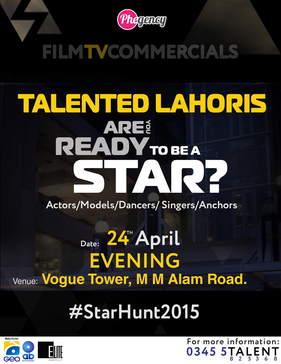 GeoABPro's tweet photo. Activity Is ON... You can come for Auditions 
#Phegency #GeoTV #StarHunt2015 #GeoTv  #PakistaniTalent #Media http://t.co/4BNfv26M6n