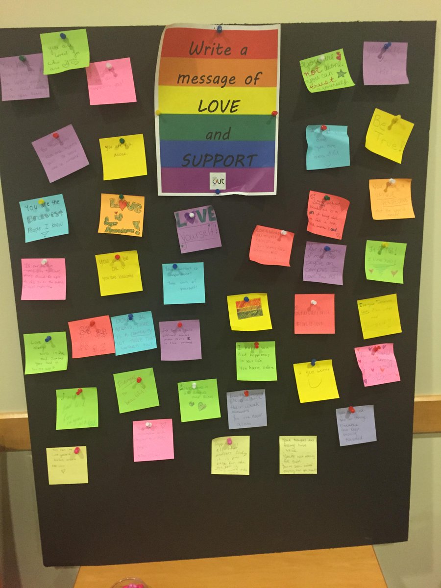 MyHealthyU's tweet photo. Our #CampusProgram team is @butleru! Check out this great support message they have on campus. #LoveisLouder http://t.co/av8t5qbExq