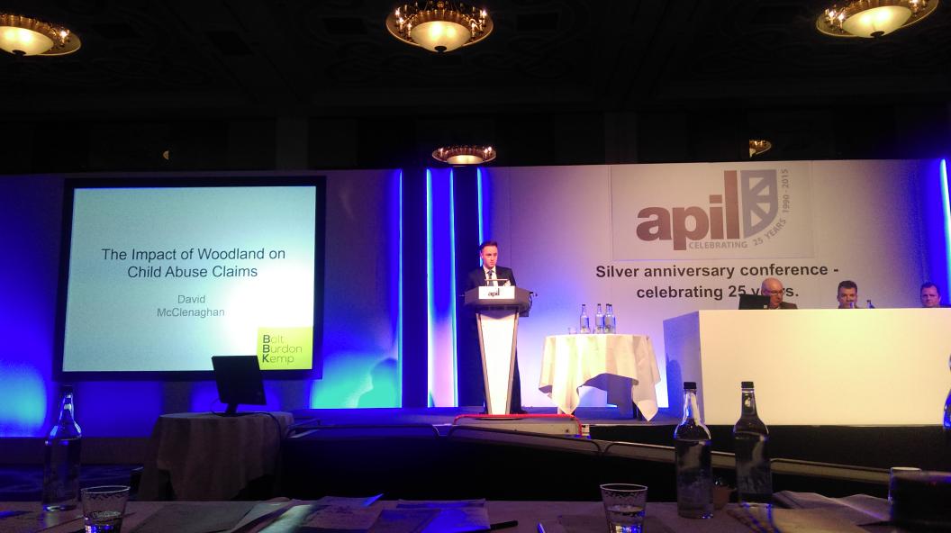 childabuselaw's tweet photo. @abuselawyer @BoltBurdonKemp speaking at #APIL2015 conference http://t.co/Hzk845fxoZ