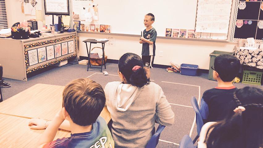 oakridgeowls's tweet photo. 3rd Grade speeches are a kick. #diffendooferday #owlsspeakout http://t.co/DbazXxW8mh