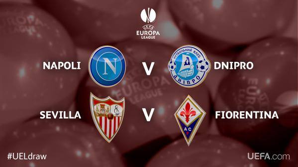 Javier_Panzardo's tweet image. Semifinales #UEFAEuropaLeague 2014/2015:
#Napoli - #DniproDnipropetrovsk
#Sevilla - #Fiorentina
