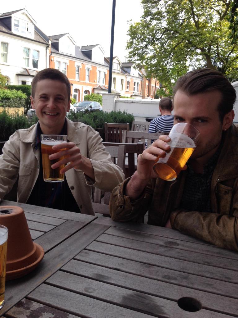 Gig tonight at The Garage in Islington whoopee #beersbeersbeers #boysboysboys #pocketmoney