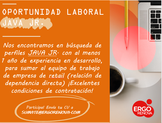 pollyprince2011's tweet image. #OportunidadLaboral #JavaJr @ErgoRenova