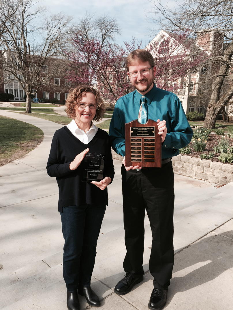 akakas's tweet image. Celebrating a great colleague today. Jeanne Daniels wins @APRA_WI President&apos;s Award. #aprapeeps