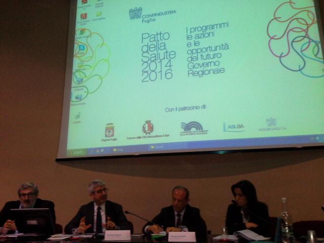 EssecoreSalute's tweet photo. Primo confronto tra i candidati #Governo #Puglia. #pattosalutepuglia @micheleemiliano @Fra_Schittulli @AntoLari1986 http://t.co/PEDMESsWfx