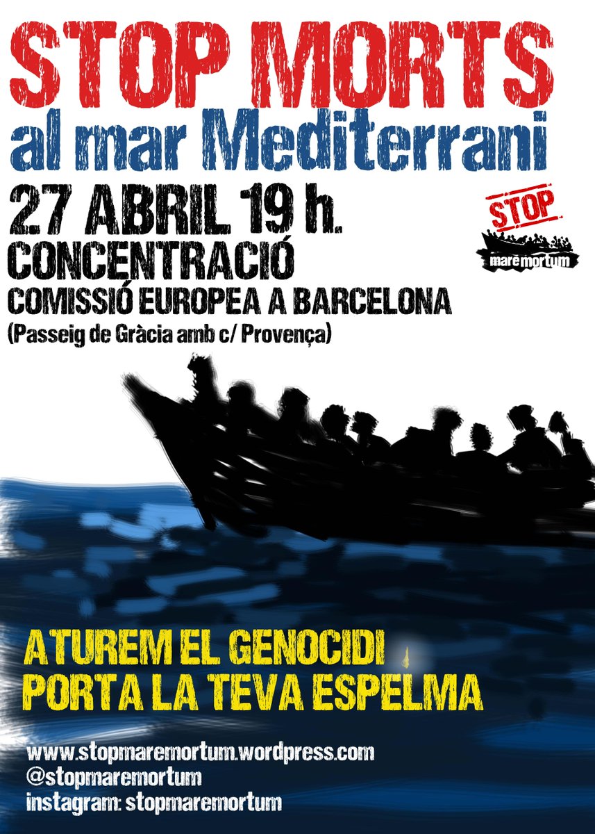 #FF @StopMareMortum per la rapida reacció unitaria. Convo 27A 19 h.
Tota la info: bit.ly/StopMareMortump
#CooperaSI