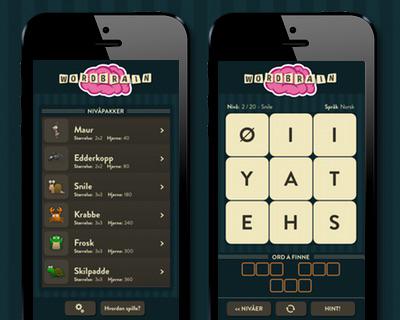 Jeg spiller WordBrain og jeg har nettopp nådd hjernestørrelse 2760! bit.ly/wordbrn