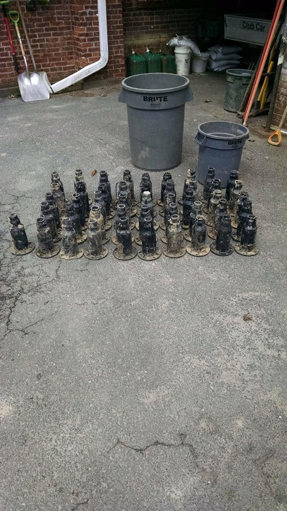 47 heads later irrigation system is up.