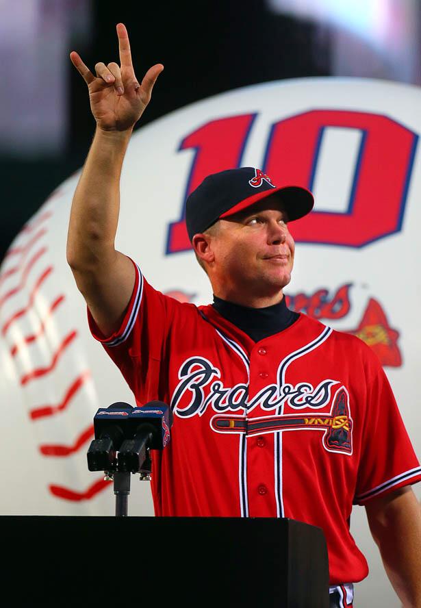   Happy 43rd Birthday to legend Chipper Jones (  