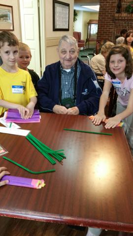 PlantationSD's tweet photo. We love when students from the Notre Dame Academy visit! http://t.co/aNq4VIn2CS