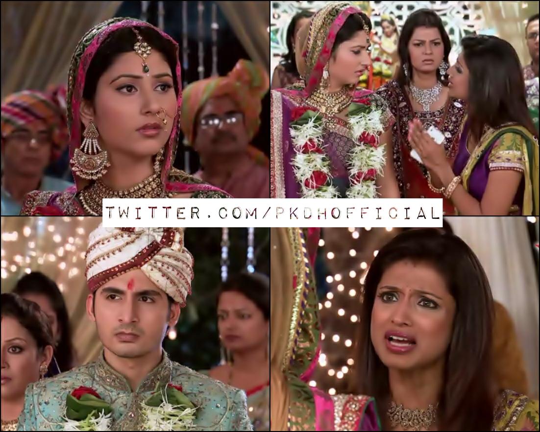 PKDHOfficial's tweet photo. "Pankhuri yeh shaadi mat karo" says Latika #PKDHRevisited #Epi98 http://t.co/p0NG92BwDa