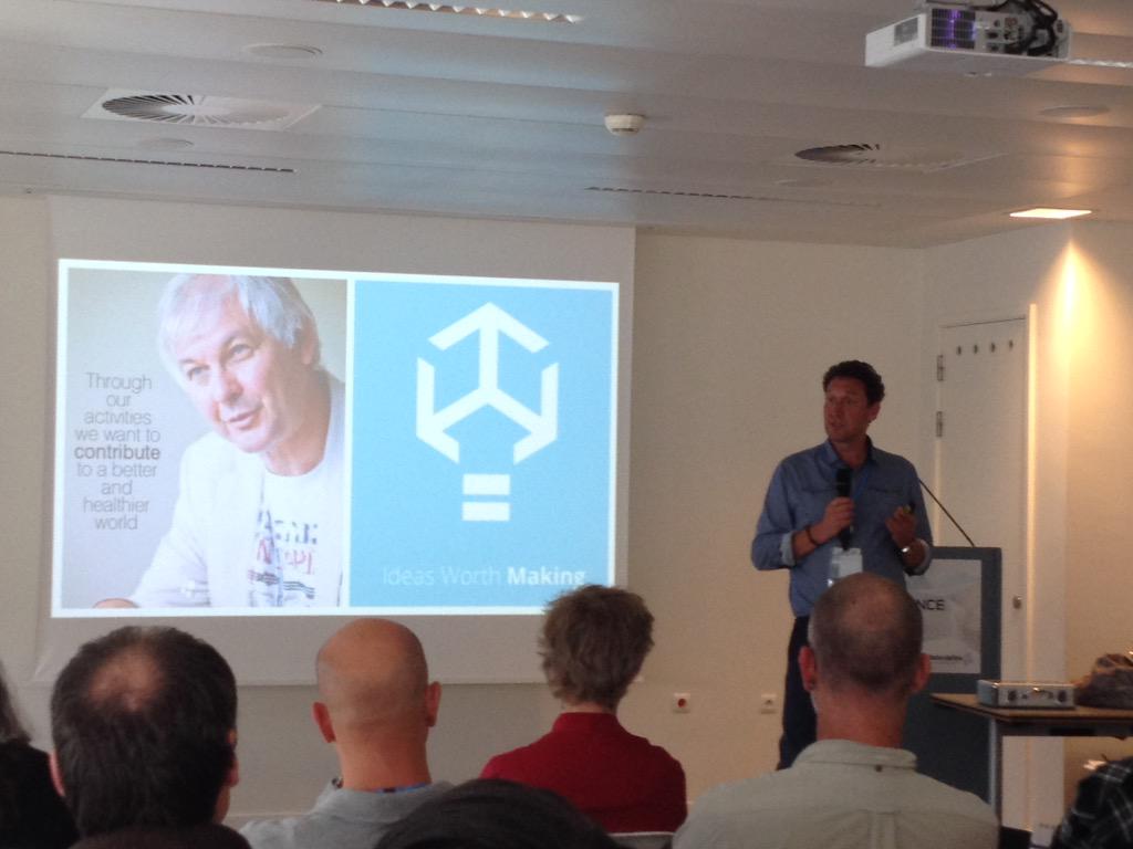 ArnoTazio's tweet photo. Inspiring speech on #winningbygiving Something #Materialise practiced well and pushing more with #ideasworthmaking 👍 http://t.co/n77E0bO92K