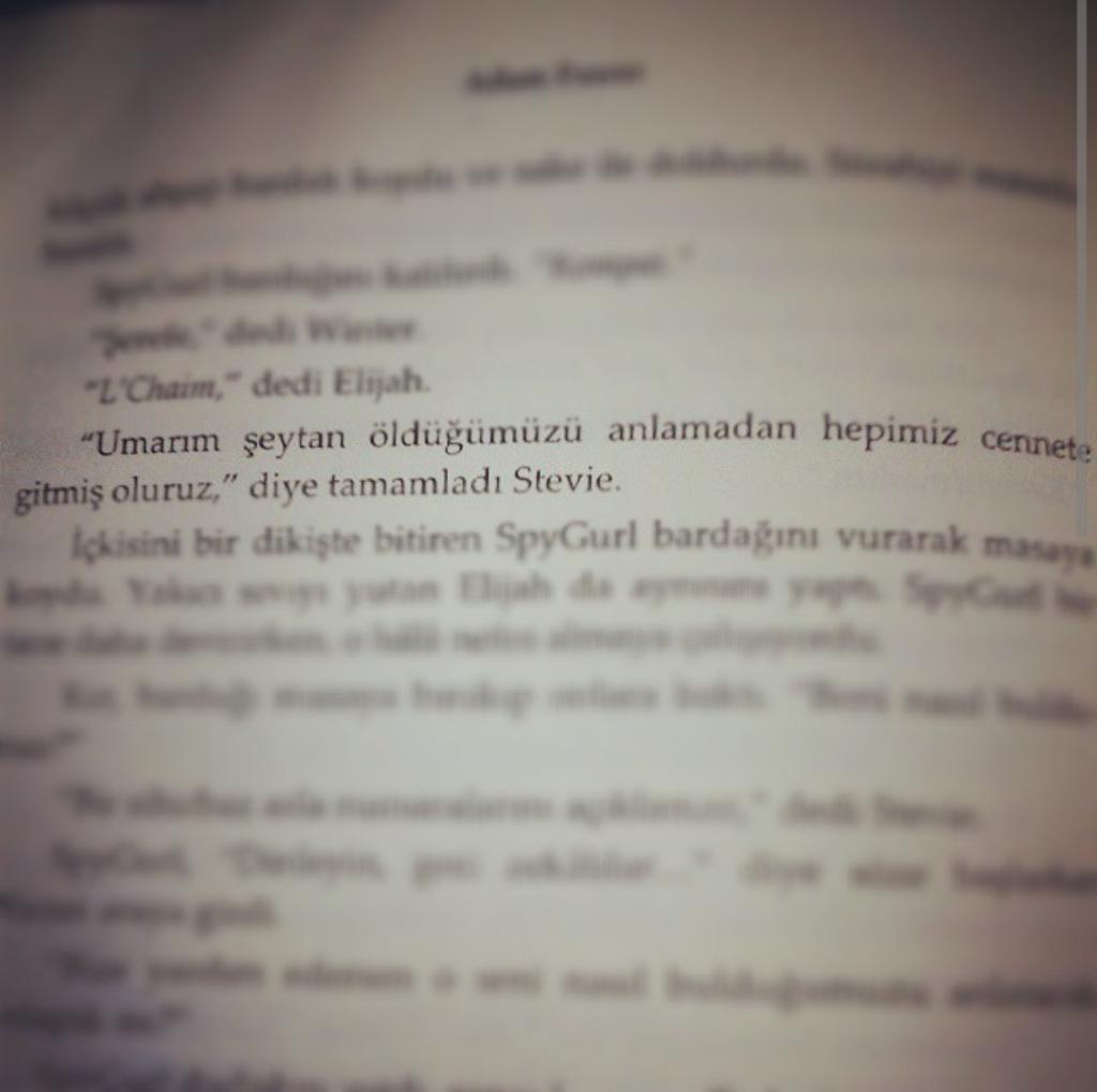 berksekli's tweet photo. Umarım şeytan öldüğümüzü anlamadan cennete gitmiş oluruz... #AdamFever  #Empati http://t.co/PROrnvozbr