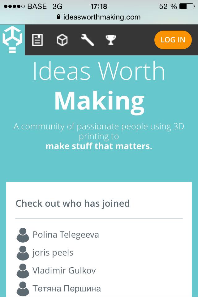 ArnoTazio's tweet photo. Win by giving on #ideasworthmaking.com. Great new design! Inspiring message #MWC2015 http://t.co/XpcfIE6oR3
