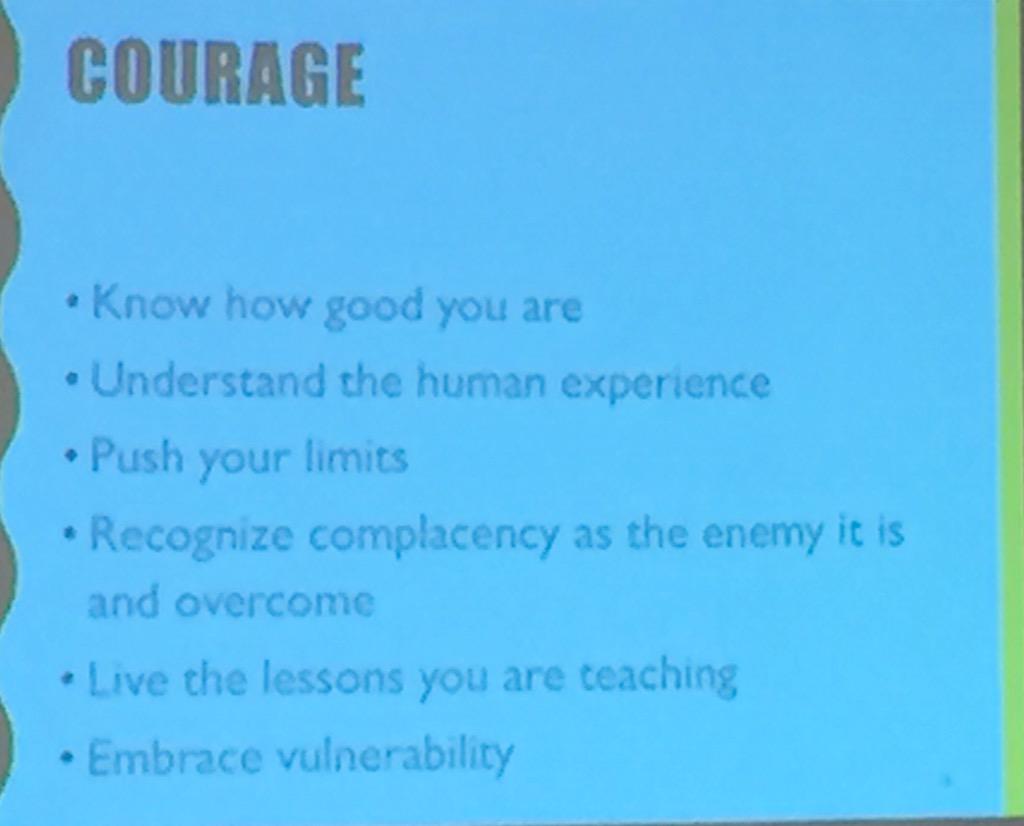 glynco's tweet photo. Dr Laura King speaking about courage at #ILEETA15 http://t.co/z7da3dZLRY