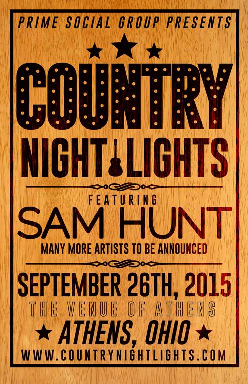 cntrynghtlghts's tweet photo. NOW ON SALE: #CountryNightLights ft. @samhuntmusic + more TBA in Athens, OH on 9/26! http://t.co/u8Gm6oCcWU http://t.co/V6snu5D4In