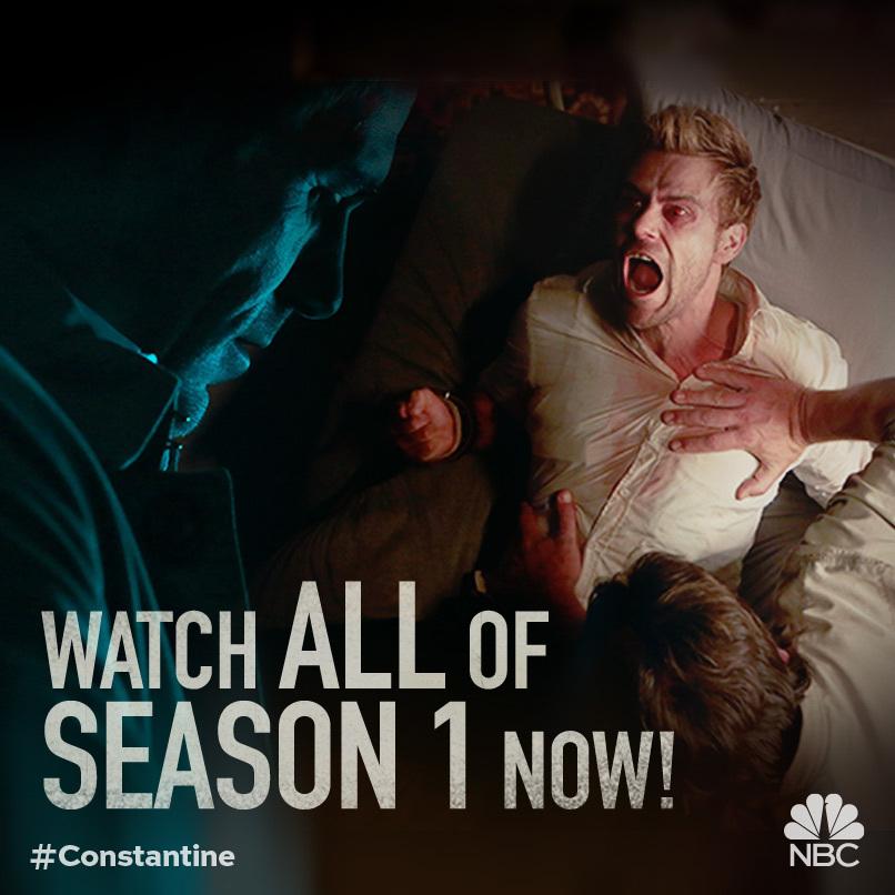 DCOfficial's tweet photo. Cancel your plans and stream all of #Constantine Season 1 for free at http://t.co/JxDhb5AsK9: http://t.co/LAVZtpZb2P http://t.co/tdUH6sGLoO