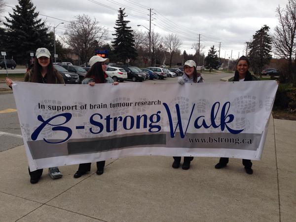 MarkhamToday's tweet photo. Hey #Markham St Brother Andre #BStrongWalk has begun for @BStrongFund @SBAAthletics @Mr_Zaroski http://t.co/lqucufJDlL