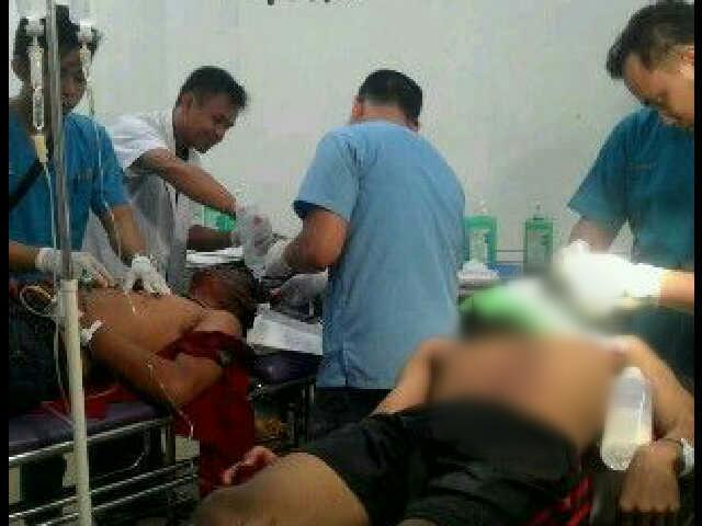 HalloSamarinda's tweet photo. RAMPOK | Korban perampokan TKP Unmul sedang dirawat http://t.co/EcP3GrS5SQ