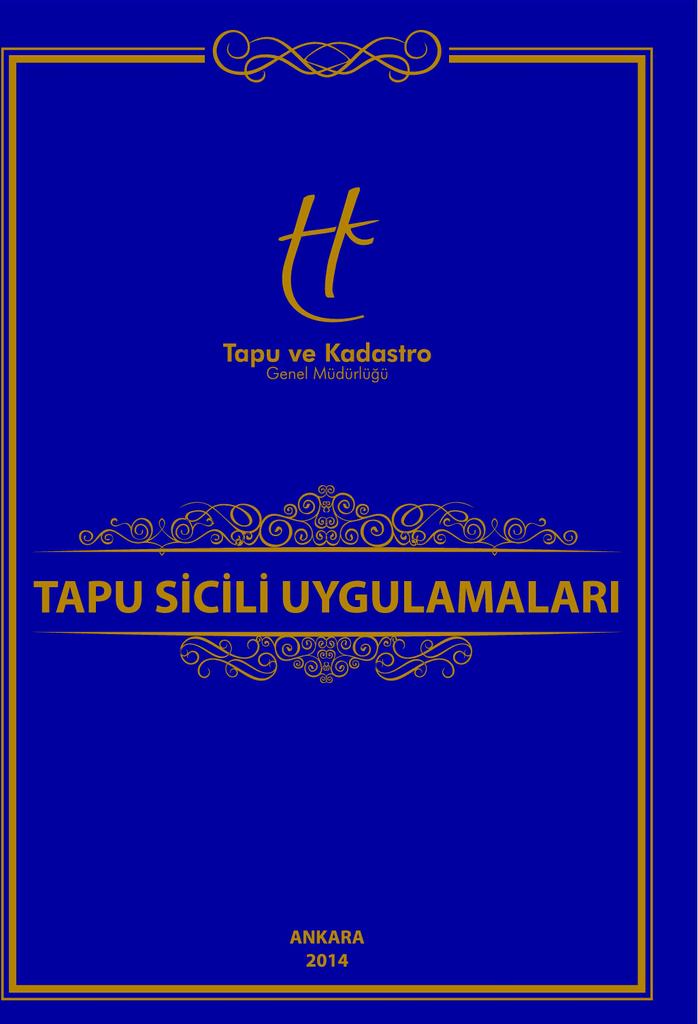 Alanında önemli bir boşluğu dolduran 'Tapu Sicil Uygulamaları' kitabı yayınlanmıştır.