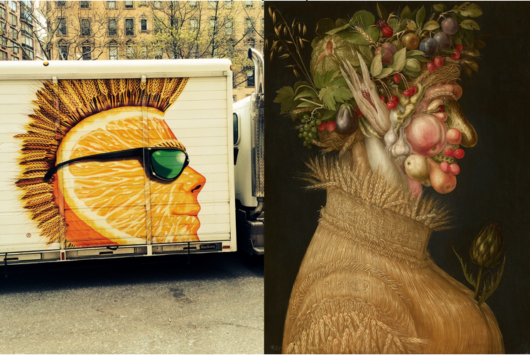 abuchbin's tweet photo. .@artsmia look at the @ShockTop truck. Arcimbaldo riff much? Now I want a beer in the #HabsburgSplendor galleries! ;) http://t.co/yGPV3bGRWp