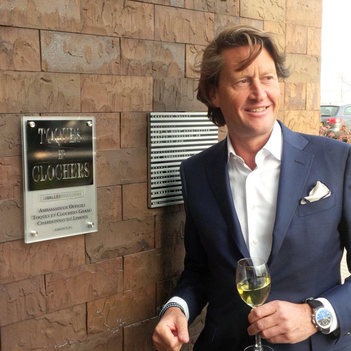 LoekvanDoorn's tweet photo. Vanaf vandaag is #creativevalley de officiële ambassadeur van Toque et Clochers. Merci à Gilles van Bachantes. http://t.co/79t6cHRmoU