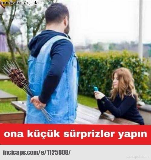 ona küçük sürprizler yapın