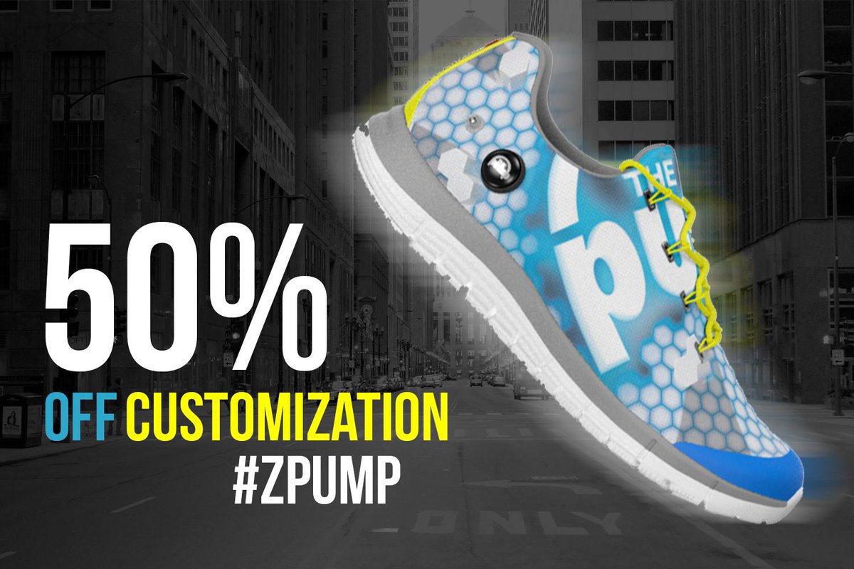 SALE Today Only! Get 50% off customization on reebok.com!