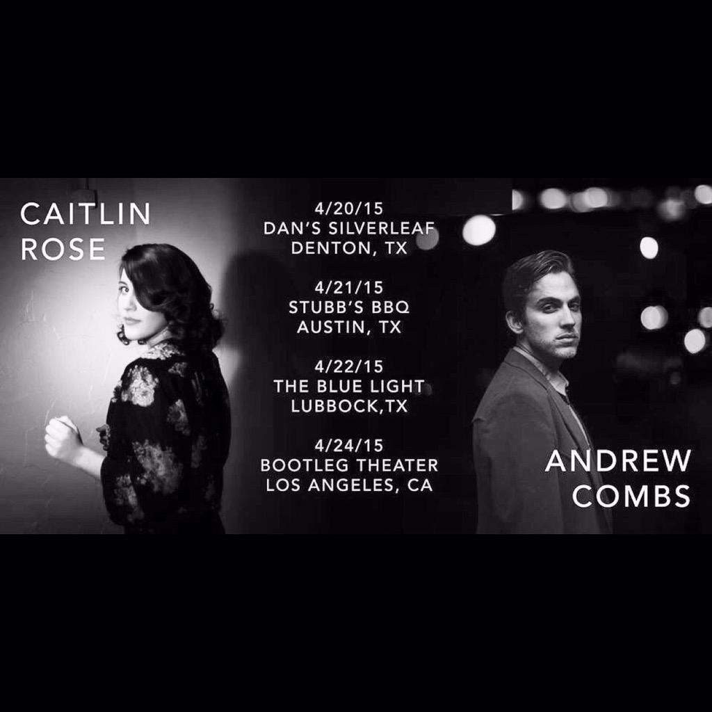 Last show with @mscaitlinrose tonight in LA before Stagecoach. Playing at The Bootleg Hi-Fi (<a href="/foldsilverlake/">F   O   L   D</a>). 9pm.