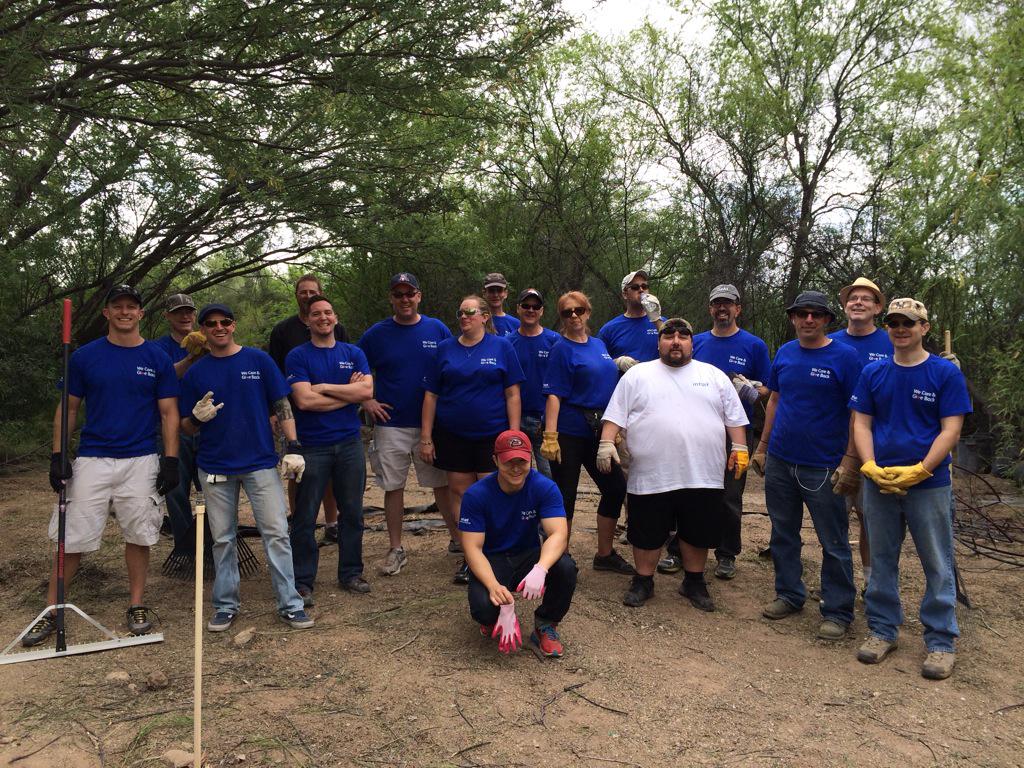 #aagsales #intuitlife 42 mins &amp; we cleared the beehive area. On to the next.