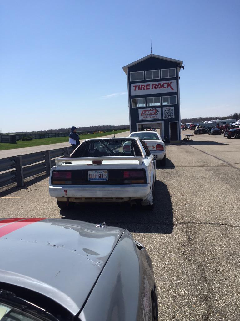 lbrophy's tweet photo. Ready for tech #gingermanraceway #24HoursOfLeMons http://t.co/8CFR4NoWKU