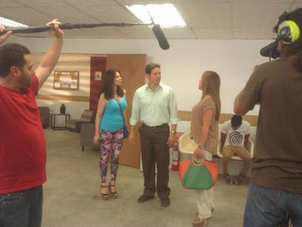 daddyraidan's tweet photo. Asi van las Grabaciones de  #VivirParaAmar con @FedraLopeztv  @jorgelreyesg y @gigizanchetta MuyPronto! http://t.co/lF0Ytmzhp5
